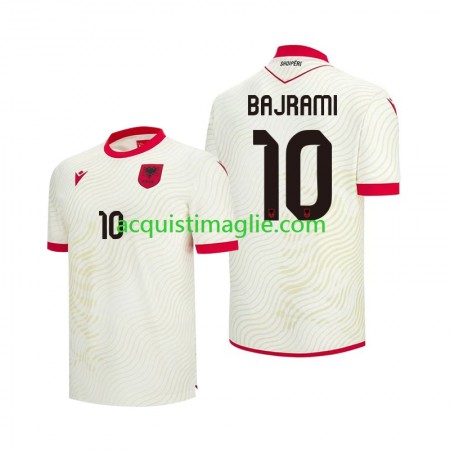 Divisa di Calcio Albania Nedim Bajrami 10 Trasferta Mondiali 2026